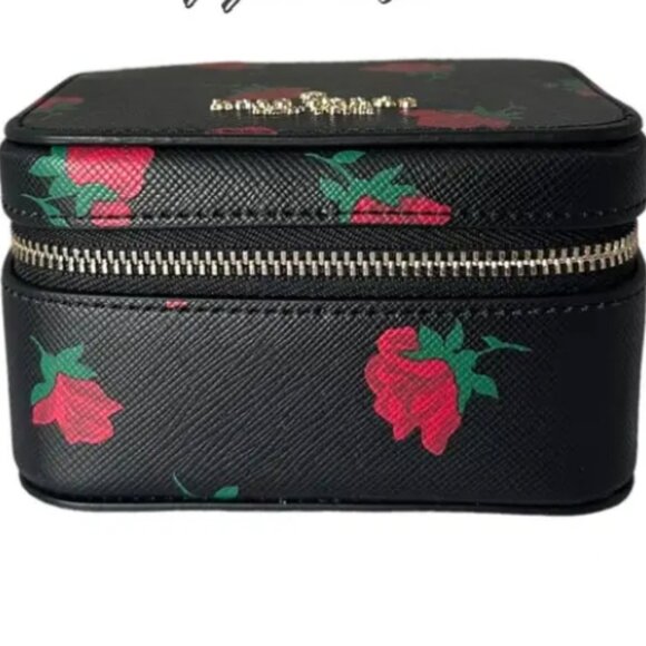 kate spade Handbags - kate spade Madison Rose Toss Printed Jewelry travel Holder case organizer nwt